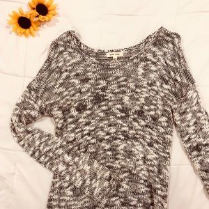 Long stretchy sweater